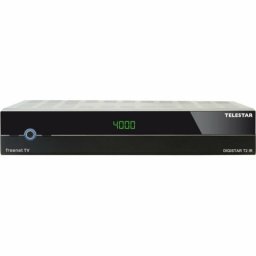 Descodificador Telestar DIGISTAR T2 IR DVB-C/T2 Ethernet Negro