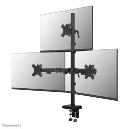 Neomounts DS60-600BL2-1 Soporte Monitor Triple Mesa 10 a 32" VESA 75x75 a 100x100 Max 9Kg