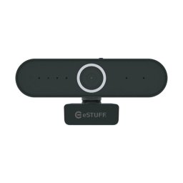 Cámara web eSTUFF GLB246250 2MP Full HD 1080p 30fps Negro