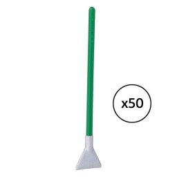 Paquete De 50 Espátulas Visibledust Ultra Green Mxd-100 De 1,0 X 24 Mm
