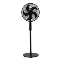 Ventilador de Pie Jata 50W 3 Velocidades Oscilación Automática Altura Regulable Silencioso