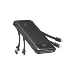 Power Bank Charmast W2065 20.000 mAh con 4 Cables Integrados