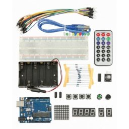 Kit de inicio ALLNET ALL-E-2 (E2) para 4Duino con módulo de alarma y sensor de llama