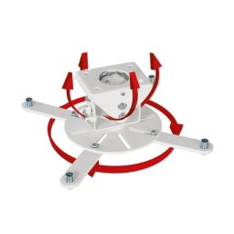 Soporte de techo para proyector B-Tech BT899XL/W 25 kg Blanco 360°