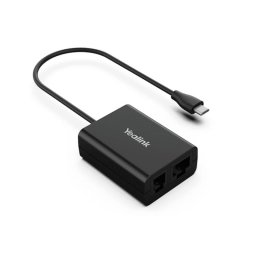 Auriculares Yealink EHS60 Adaptador de interfaz con conexión RJ45 y USB Micro-USB Negro