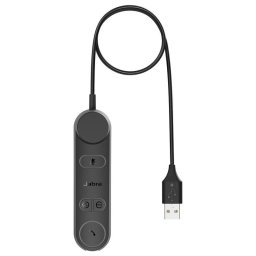 Auriculares Jabra Engage 50 II con cable USB-A para comunicaciones unificadas, color negro