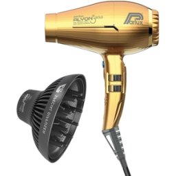 Parlux ALYON Secador de pelo Air Ionizer Tech [Enchufe europeo 220V]Alyon Secador de pelo Gold Edition Difusor Magic Sense [enchufe europeo, 220 V] 1 un. Gold