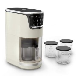 Heladora Moulinex Dolci MJ602A 1,4 L 600 W 3 tarrinas autolimpieza blanca