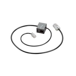 Auriculares Poly con cable para oficina, alimentación universal CA 9 V 1000 mA, color negro