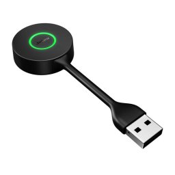 Adaptador DECT Jabra Link 400a inalámbrico USB-A para movilidad profesional negro