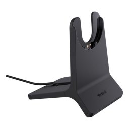 Auriculares Yealink WH64 con cable para uso profesional y comunicación clara, color negro