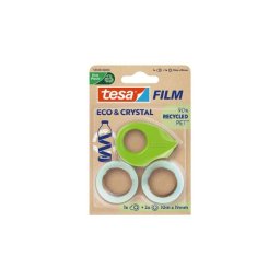 Cinta Adhesiva Tesa Eco & Crystal 10 m 19 mm Poliestireno