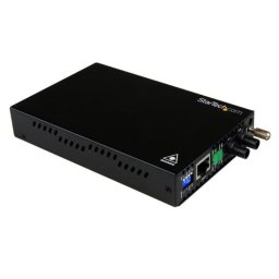 Convertidor de Red StarTech ET90110SC2 10/100 Mbps a Fibra Óptica Multimodo ST - 2km