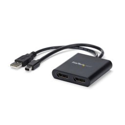 Divisor de Vídeo StarTech Mini DisplayPort a 2x DisplayPort 4K MST