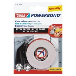 Cinta de montaje Tesa Powerbond Ultra Strong Blanco 19 mm