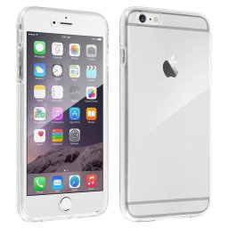 Avizar Funda Protectora de Silicona y Policarbonato Protección 360º Color Champán para iPhone 6/6S