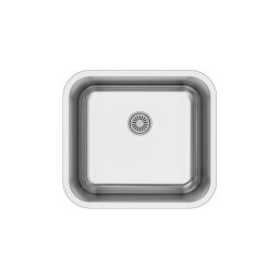 EDESA Fregadero bajo encimera FUJI BE PLUS 45X40 1C. 950270064. Una cubeta, Inoxidable, acabado acero. Para mueble de 50 cm