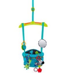 Bright Starts Saltador de puerta + + Bounce 'n Spring Deluxe Door Jumper. Multicolor