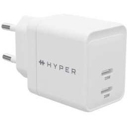 Hyperdrive Cargador HyperJuice 35W USB-C GaN. Blanco