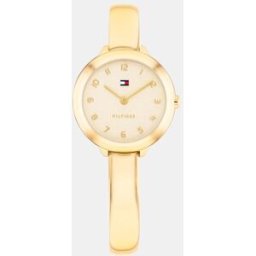 Tommy Hilfiger Reloj de mujer Demi Bangle 1782895 de acero dorado. Amarillo