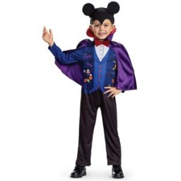 Disguise Disfraz infantil Vampiro Mickey Disney . (De 2 a 3 años)