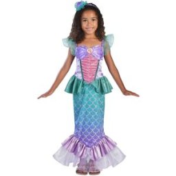 Disney Disfraz Infantil Ariel . (De 7 a 8 años)