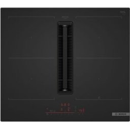 Bosch Placa de Inducción con extractor integrado , Serie 6, Control DirectSelect - PVQ61AH26E. Negro mate