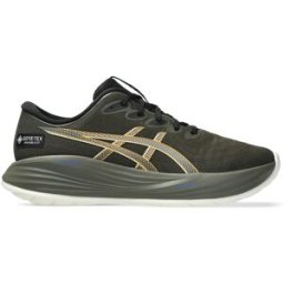 ASICS Zapatillas de running de hombre Gel-Cumulus 27 Gtx . (44,5) Marrón / Verde