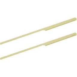 Cosmic Set de 2 tiradores con forma para mueble de baño Wish . (60 cm) Oro brillo