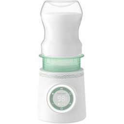 MOMCOZY Calentador de biberones portatil. Blanco niño