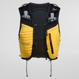 la sportiva Chaleco de montaña unisex Trail Vest 5L . Amarillo / Negro
