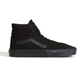 Vans Zapatillas casual unisex SK8-Hi . (43) Negro mate