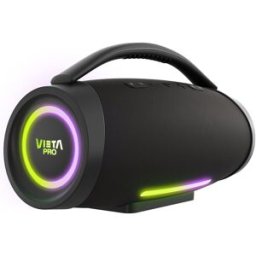 Vieta Altavoz portátil Thunder 2, 150 W, Bluetooth 5.3, IPX6, 24 horas de batería, TWS estéreo. Negro