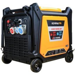 KOMPAK Generador Inverter Dual Fuel KGG120Ei-DF. Amarillo