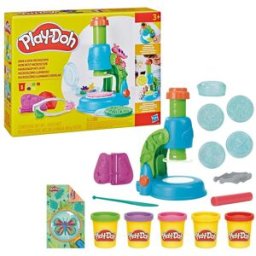 Play-Doh Juego de manualidades Microscopio luminoso . niño