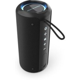 Energy Sistem Altavoz portátil TempoRave Bluetooth 5.3, TWS, 12h de autonomía, IPX6, Radio FM, Luces LED. Negro