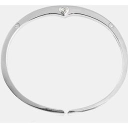 Adolfo Courrier Pulsera Studiolove de oro y diamantes. (L) Blanco