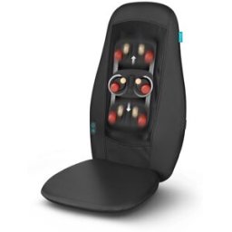 Medisana Respaldo de masaje Shiatsu Ecomed MC-15E con función calor. Negro