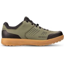 Scott Zapatillas de ciclismo de hombre MTB SHR-ALP Pedales planos . (44) Verde militar