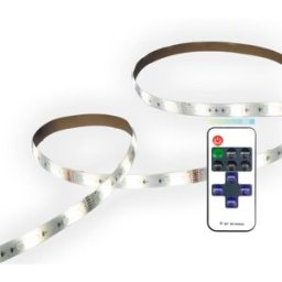 Ksix Tira LED 5m, Recortable, 2400 lm, Blancos CCT, Control remoto. Blanco