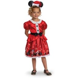 Disguise Disfraz infantil Minnie de Navidad Disney . (De 4 a 6 años)