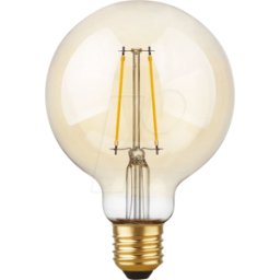 SCHIEFER LIGHTING SCHI LX023835005 - Lámpara LED E27, 4 W, 350 lm, 2200 K, filamento, regulable