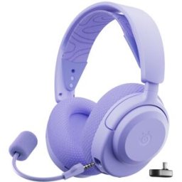 SteelSeries Auriculares Arctis Nova 3P Wireless/Bluetooth Lavanda