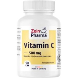 ZeinPharma Suplemento alimenticio de vitamina C Piel sana 90 caps. 500mg