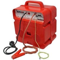 Gemi Elettronica Electrificador e/220 220 v extrafuerte hasta 8 km para pastor eléctrico y cerca electrificada para caballos ovejas jabalíes gemi