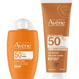 Avene Avène Pack Ultra Fluido Invisible SPF50 50ml + Leche Invisible SPF50 250ml