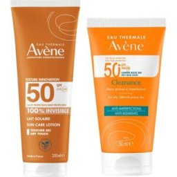 Avene Avène Pack Cleanance SPF50+ 50ml + Leche Invisible SPF50 250ml