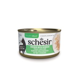 Schesir Complements en gelatina 24 x 70 g - Pack ahorro - Pollo con lubina