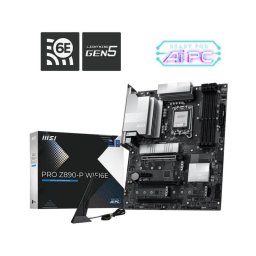 Placa Base MSI PRO Z890-P WIFI6E Intel Z890 LGA 1851 DDR5 ATX WiFi 6E Bluetooth 5.3