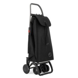Carro de la compra plegable Rolser I-Max MF 43L 4 ruedas giratorias aluminio negro